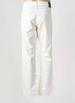 Pantalon droit taille normale taille normale blanc FACONNABLE homme