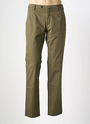 Pantalon chino poches taille normale vert FACONNABLE homme