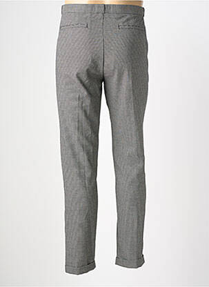Pantalon chino tissage popeline taille normale noir IKKS homme