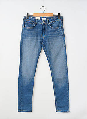 Jeans coupe slim tissage brut taille normale bleu PEPE JEANS homme