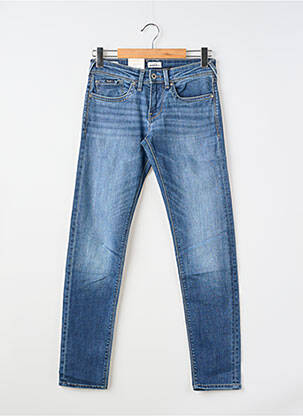 Jeans coupe slim tissage brut taille normale bleu PEPE JEANS homme