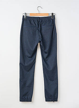 Pantalon chino tissage chiné taille normale bleu IKKS homme