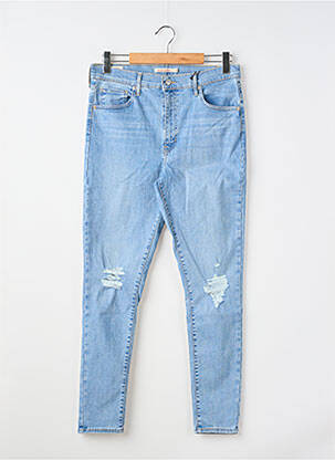 Jeans coupe slim tissage brut taille normale bleu LEVI'S femme