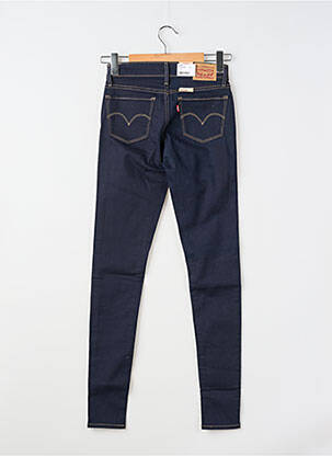 Jeans coupe slim tissage brut taille normale bleu LEVI'S femme