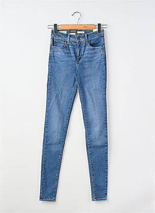 Jeans skinny tissage brut taille normale bleu LEVI'S femme