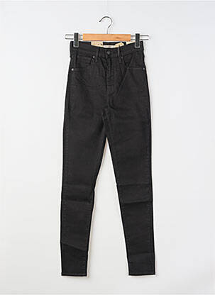 Jeans skinny tissage brut taille normale noir LEVI'S femme