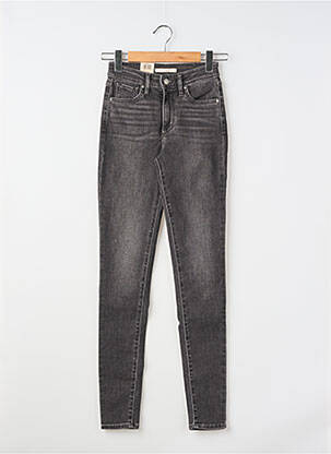 Jeans skinny tissage brut taille normale gris LEVI'S femme
