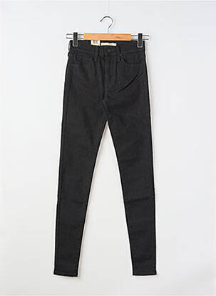 Jeans skinny tissage brut taille normale noir LEVI'S femme
