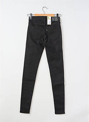 Jeans skinny tissage brut taille normale noir LEVI'S femme