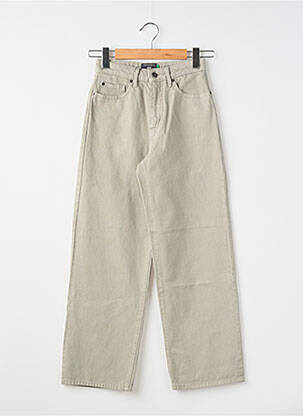 Jeans coupe large tissage brut taille normale vert DOCKERS femme