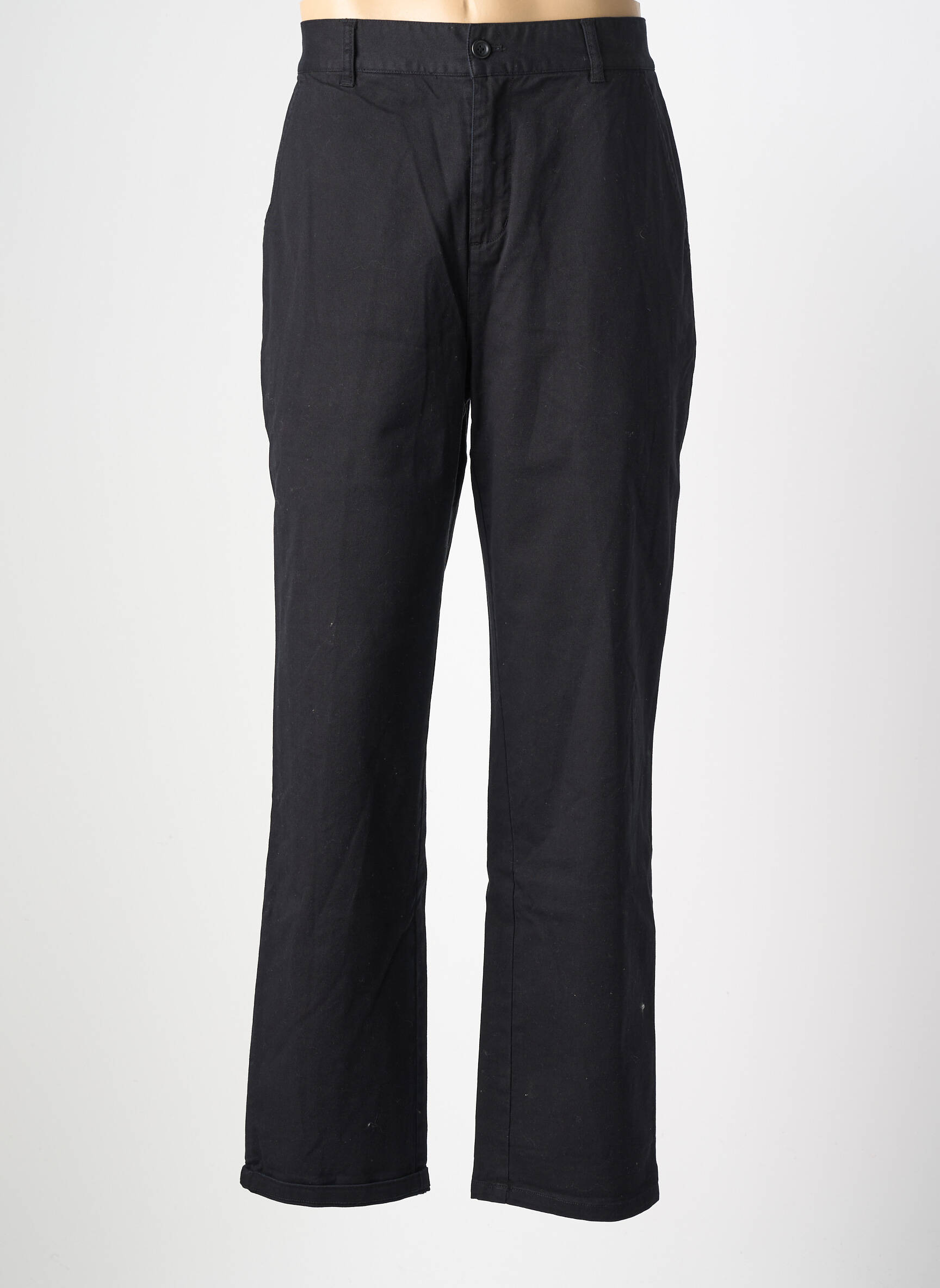 Pantalon chino poches taille normale noir BARBOUR homme