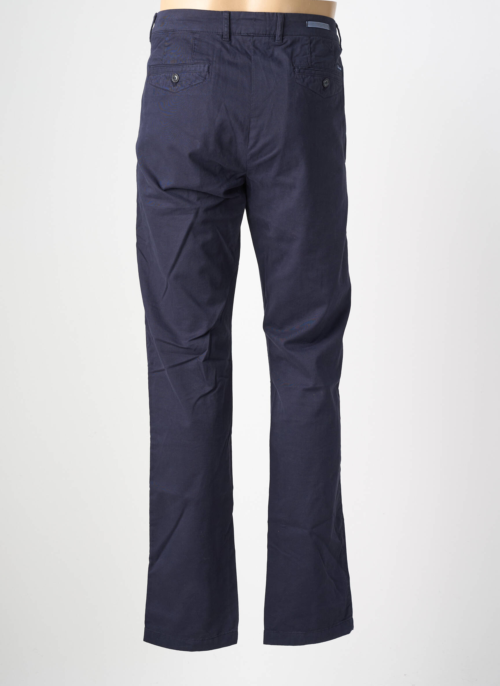 Pantalon chino poches taille normale bleu FACONNABLE homme