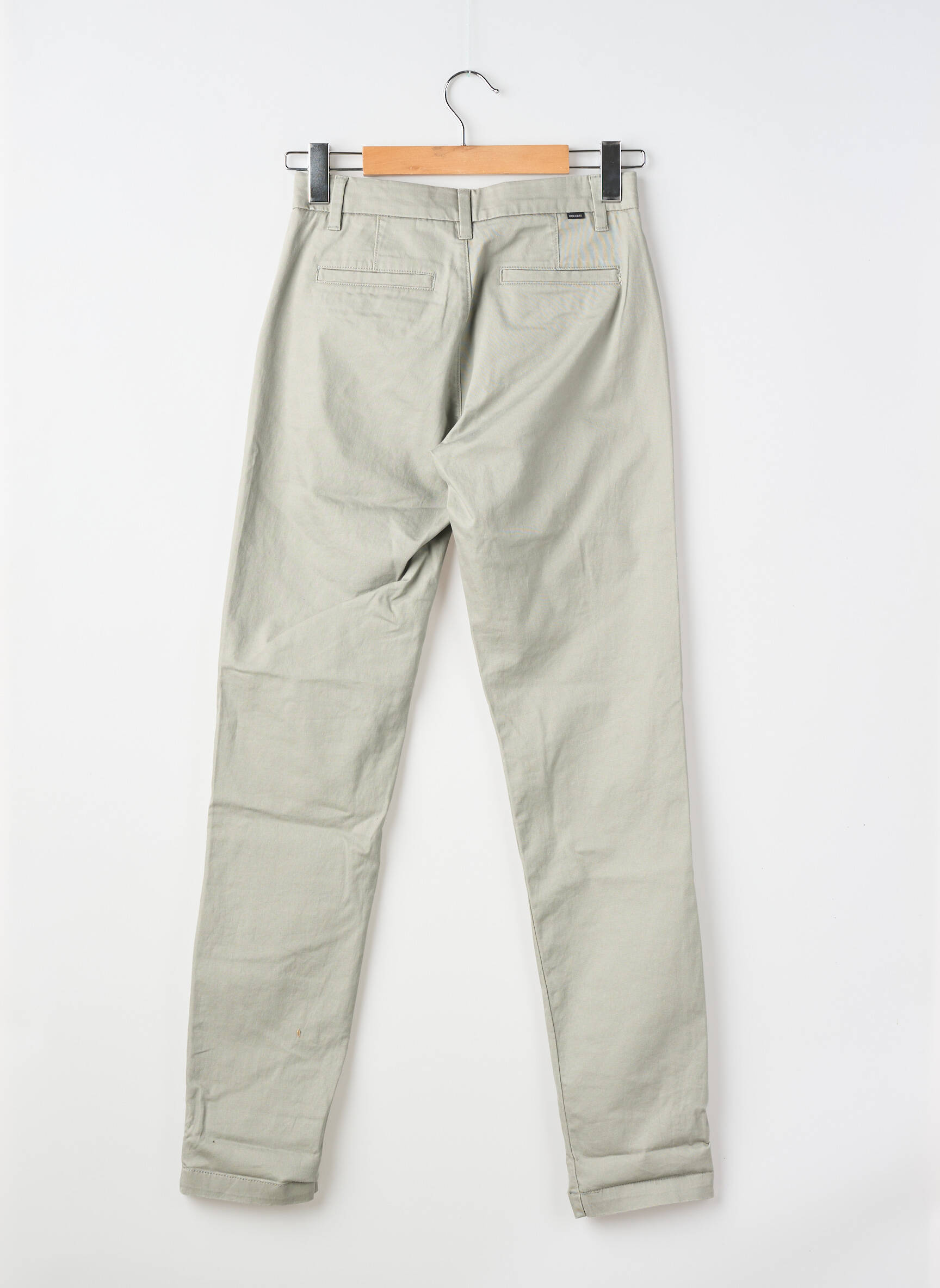 Pantalon chino poches taille normale gris DOCKERS homme
