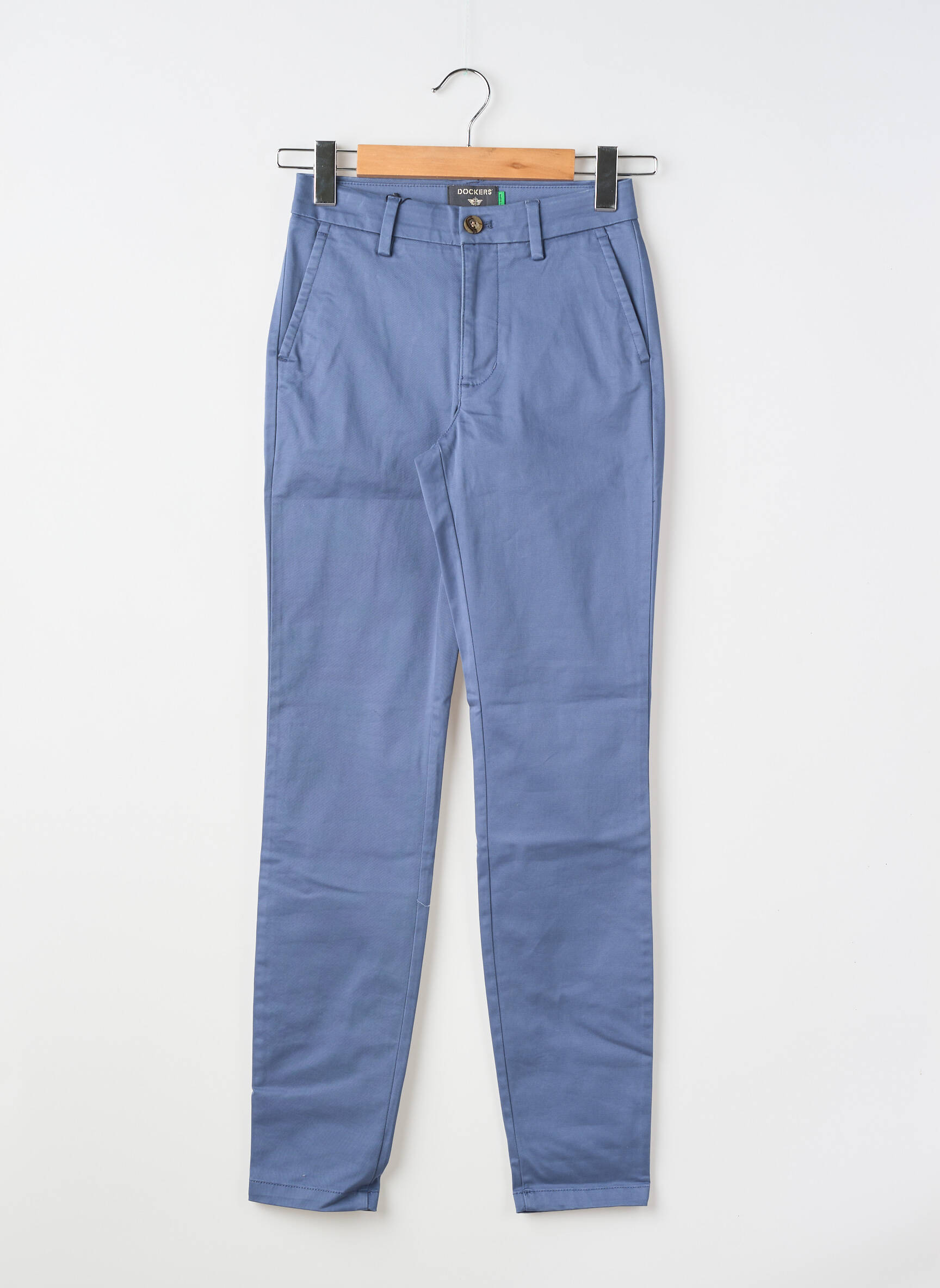 Pantalon chino poches taille normale bleu DOCKERS homme