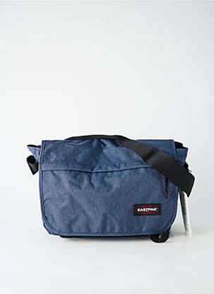 Cartable fermeture clip bleu EASTPAK unisexe