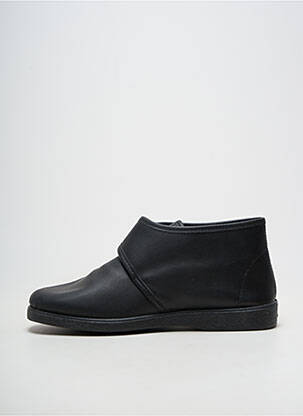 Bottines/boots fourrée talon plat jusqu'à 3cm noir DAMART femme