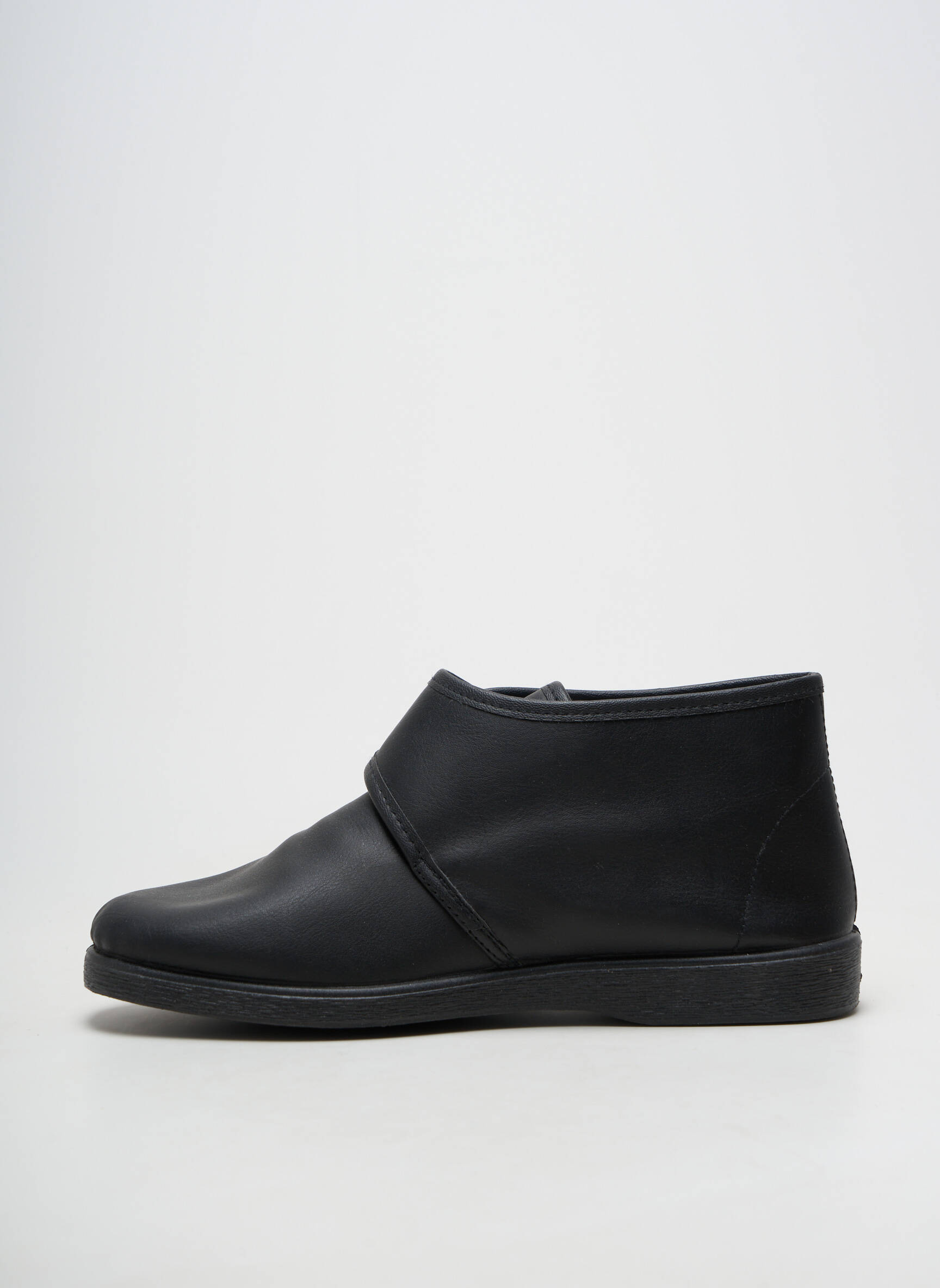 Bottines/boots fourrée talon plat jusqu'à 3cm noir DAMART femme