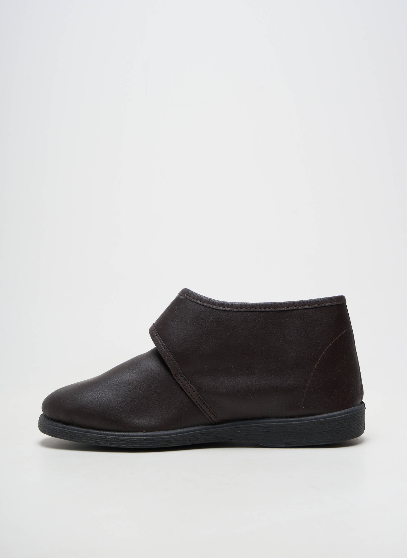 Bottines/boots fourrée talon plat jusqu'à 3cm marron DAMART femme