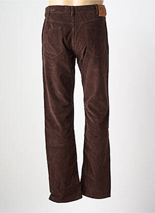 Jeans coupe slim fermeture boutonnée sur le devant taille normale marron IRON AND RESIN homme