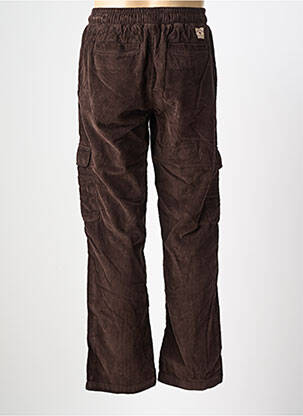 Pantalon cargo taille élastique taille normale marron IRON AND RESIN homme