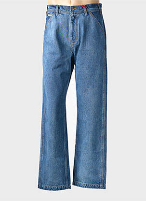 Jeans coupe droite stretch taille normale bleu IRON AND RESIN homme