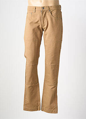 Jeans coupe slim poches taille normale beige IRON AND RESIN homme