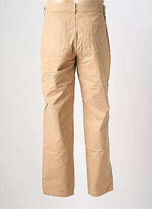 Pantalon droit tissage popeline taille normale beige IRON AND RESIN homme