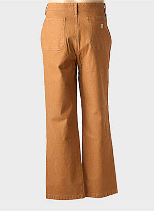 Jeans coupe large poches taille normale jaune IRON AND RESIN homme