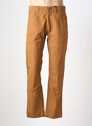 Jeans coupe slim poches taille normale jaune IRON AND RESIN homme
