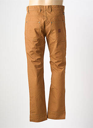 Jeans coupe slim poches taille normale jaune IRON AND RESIN homme
