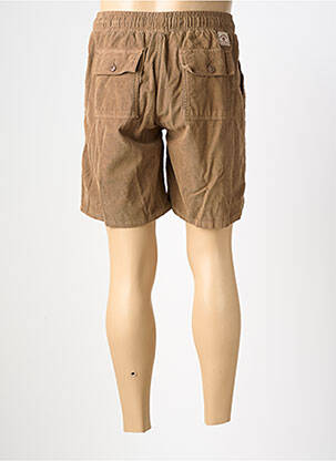 Short fermeture liens à nouer taille normale marron IRON AND RESIN homme