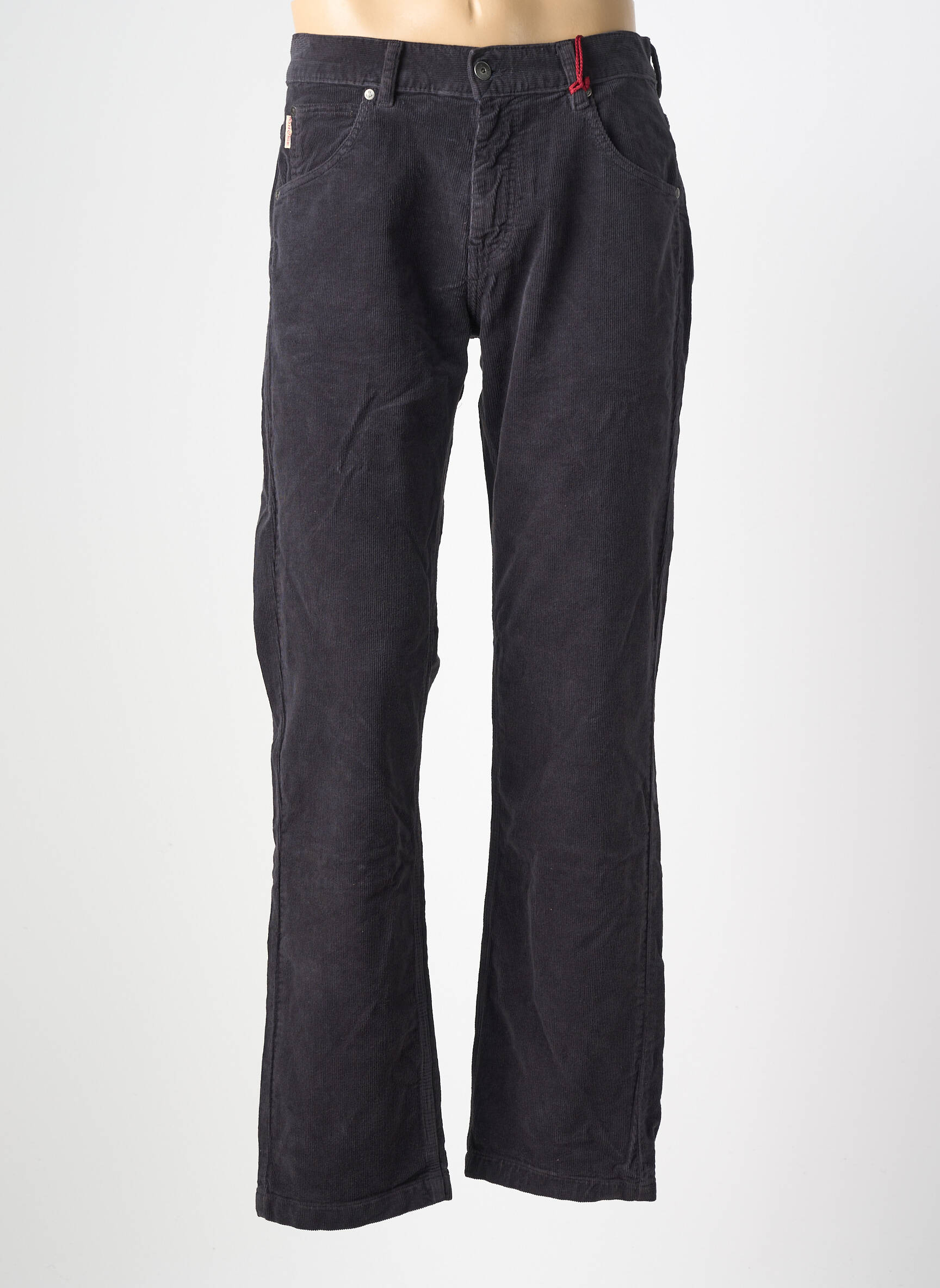 Pantalon slim stretch taille normale gris IRON AND RESIN homme