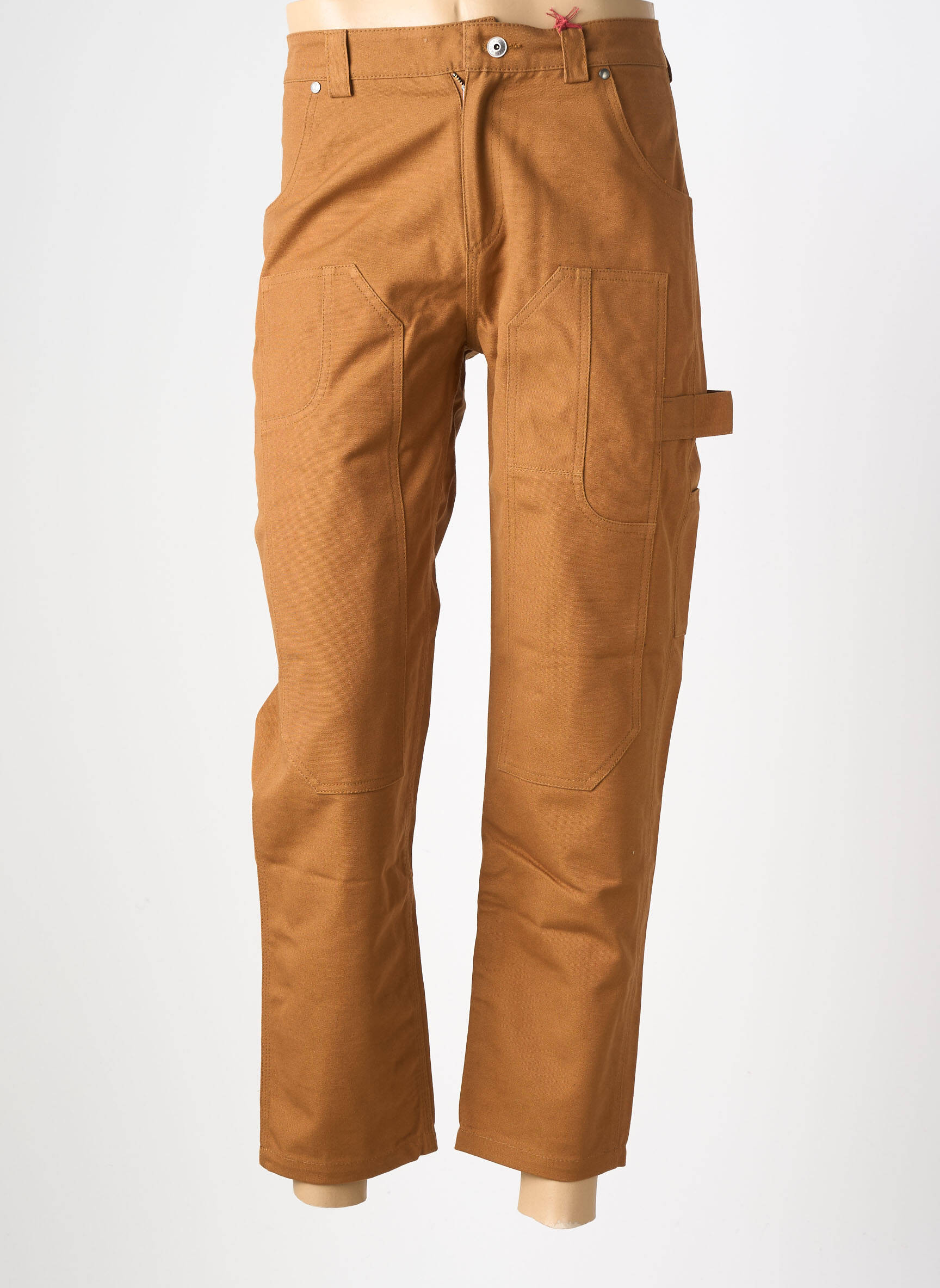 Pantalon 7/8 taille normale taille normale marron IRON AND RESIN homme