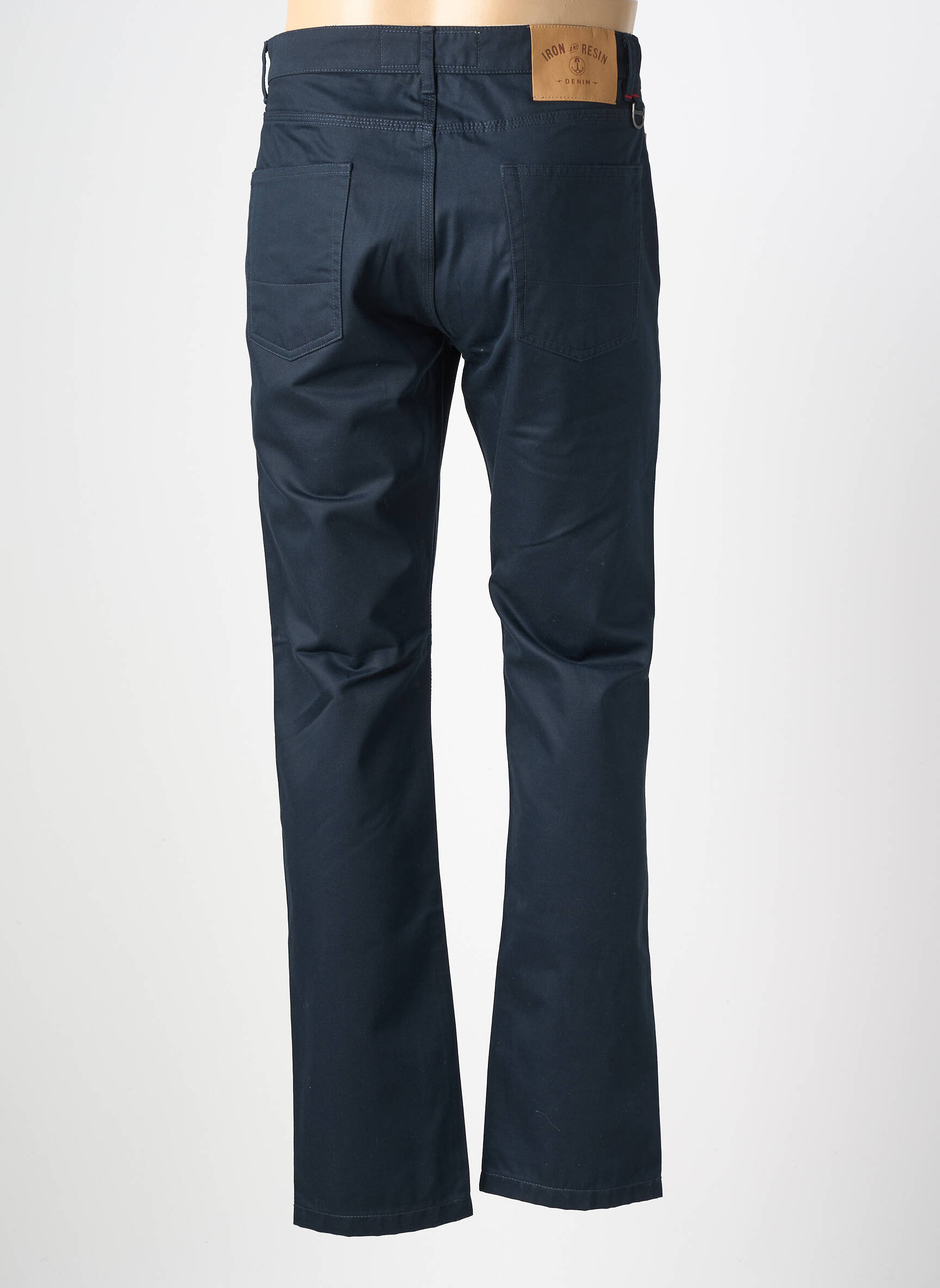 Jeans coupe slim poches taille normale bleu IRON AND RESIN homme