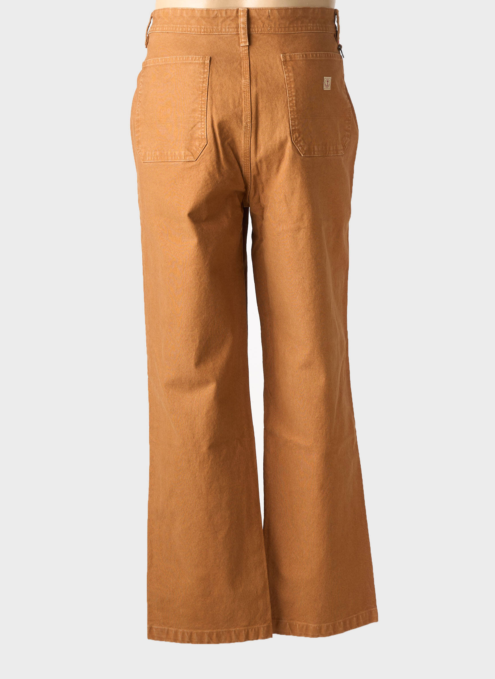 Jeans coupe large poches taille normale jaune IRON AND RESIN homme