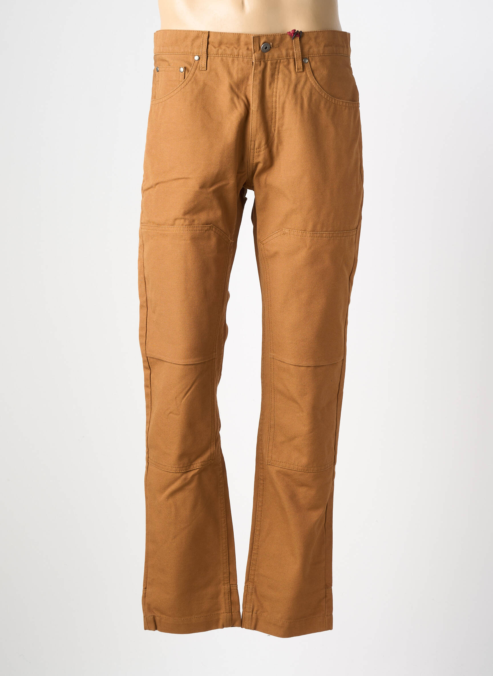 Jeans coupe slim poches taille normale jaune IRON AND RESIN homme