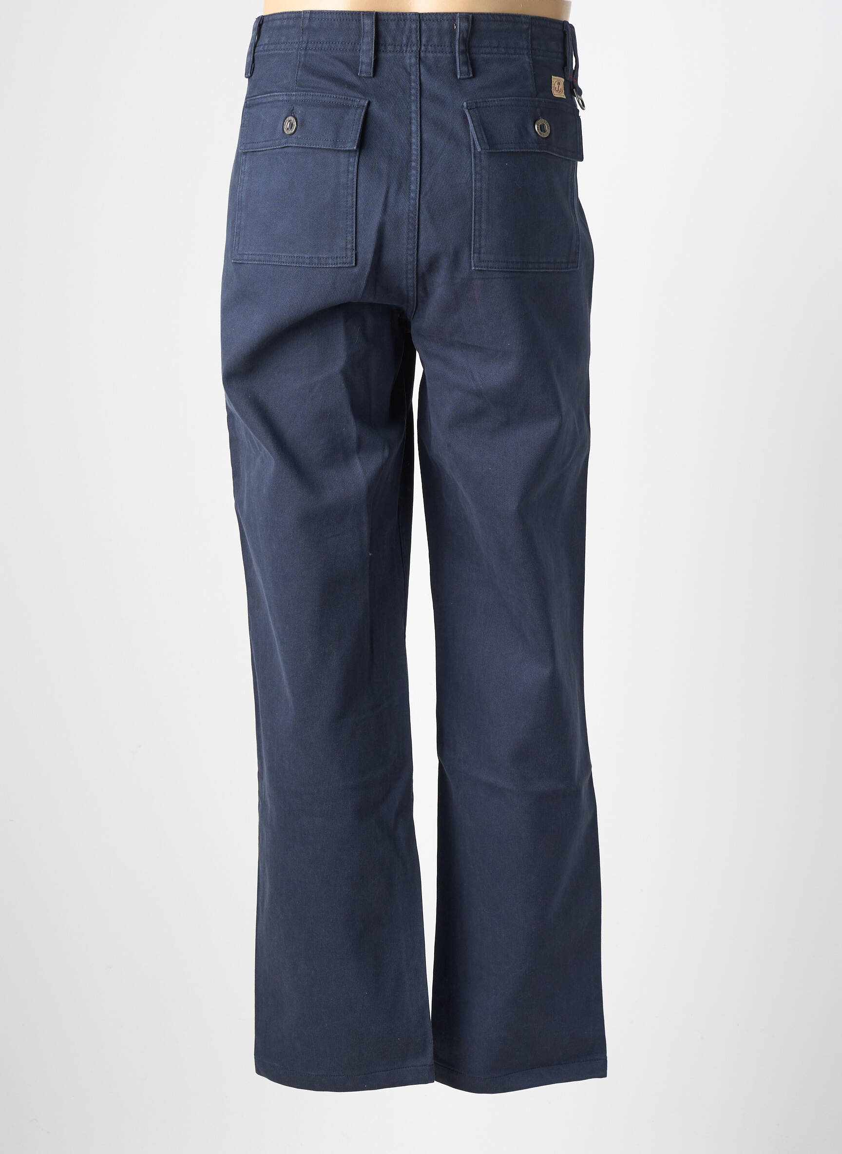 Jeans coupe droite stretch taille normale bleu IRON AND RESIN homme
