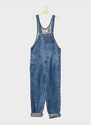 Salopette manches longues bleu IRON AND RESIN homme