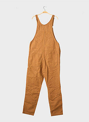 Salopette fines bretelles marron IRON AND RESIN homme