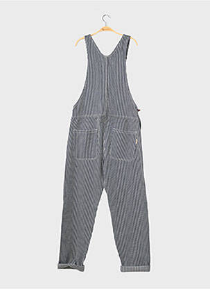 Salopette fines bretelles bleu IRON AND RESIN homme