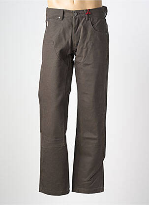 Jeans coupe droite stretch taille normale gris IRON AND RESIN homme