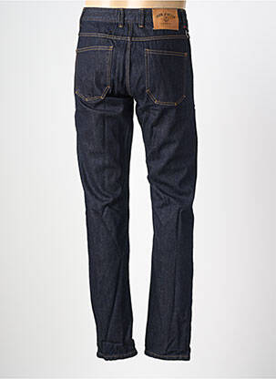 Jeans coupe slim fermeture boutonnée sur le devant taille normale bleu IRON AND RESIN homme