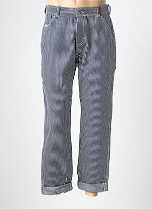 Jeans coupe droite stretch taille normale bleu IRON AND RESIN homme