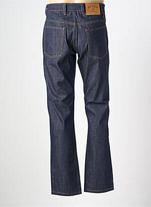 Jeans coupe slim fermeture boutonnée sur le devant taille normale bleu IRON AND RESIN homme