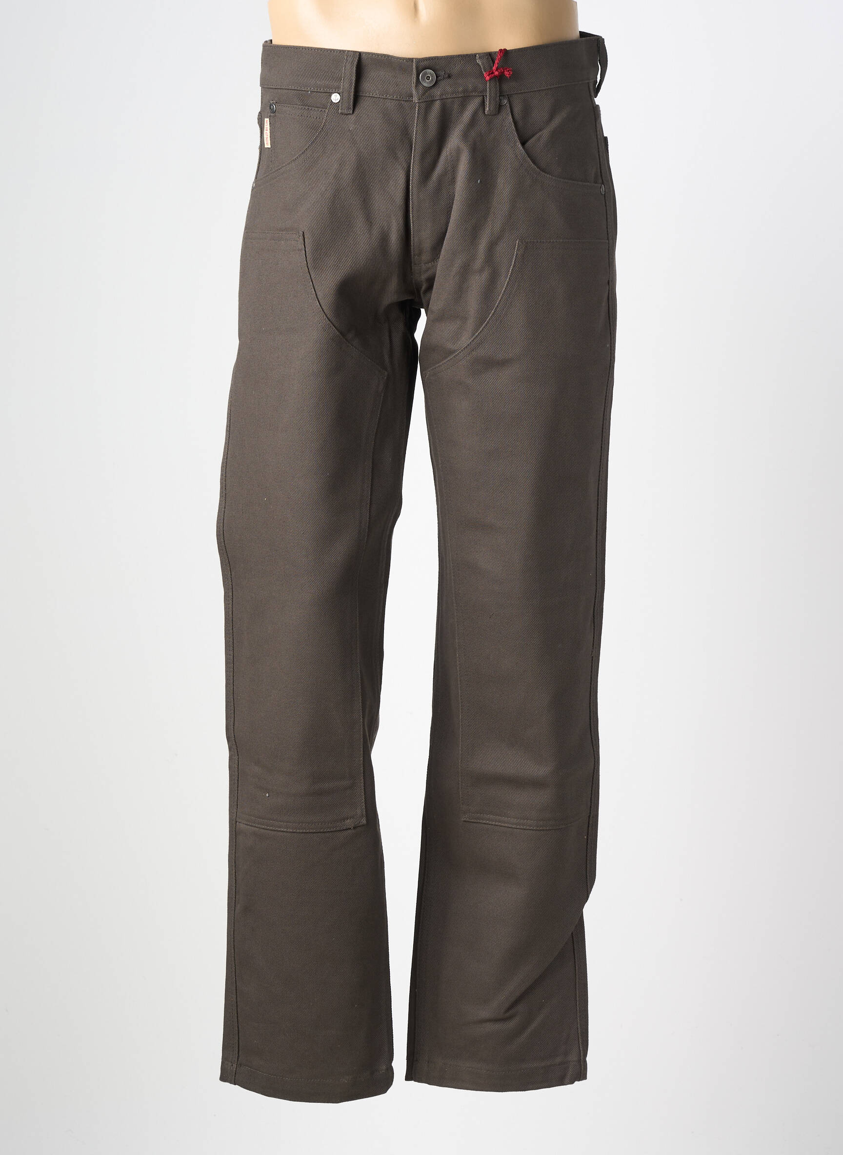 Jeans coupe droite stretch taille normale gris IRON AND RESIN homme