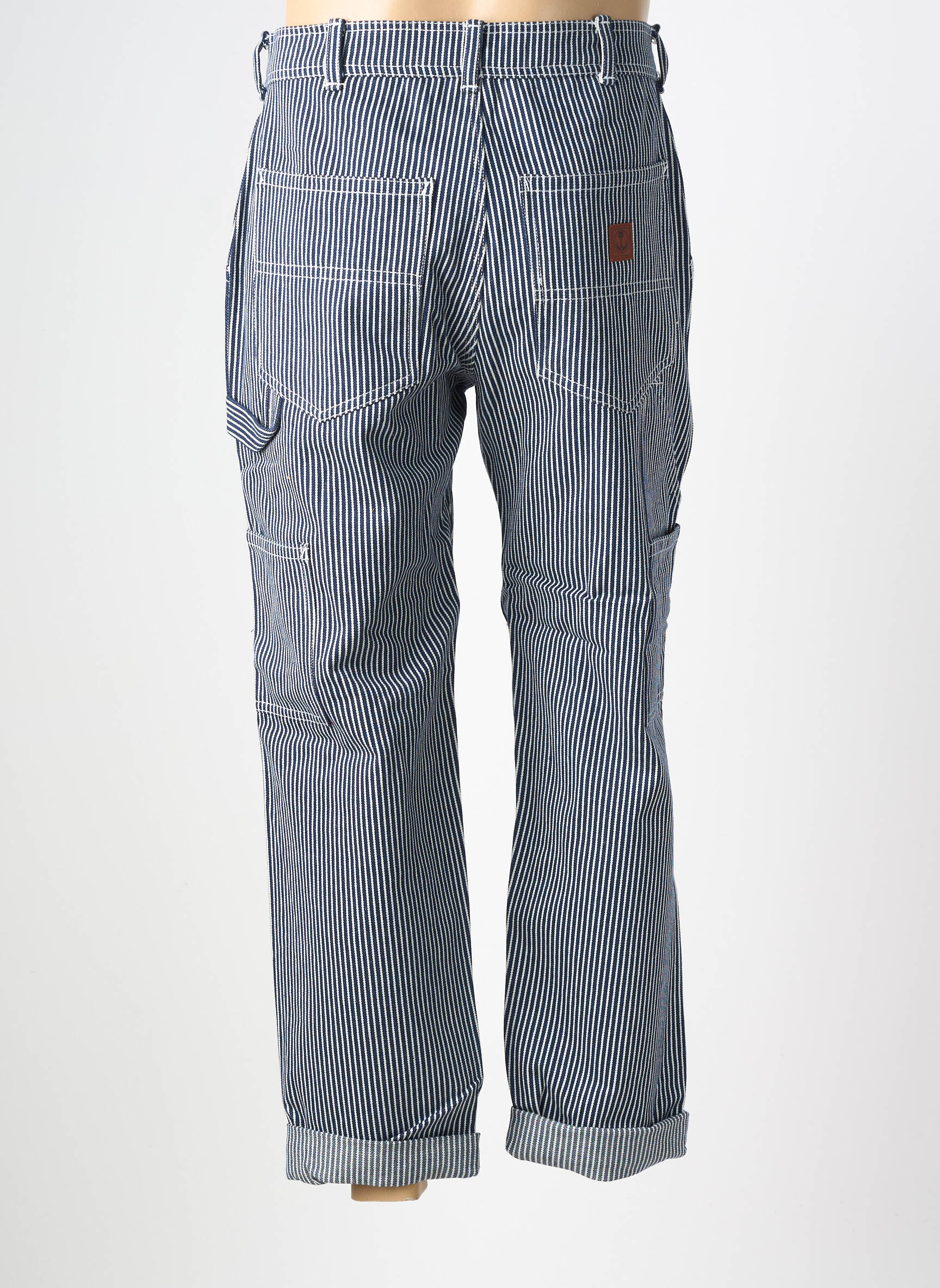 Jeans coupe droite stretch taille normale bleu IRON AND RESIN homme