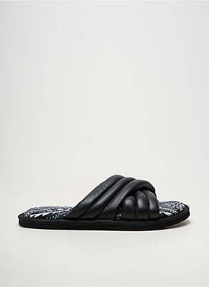 Mules/sabots matière lisse talon plat jusqu'à 3cm noir ARIZONA LOVE femme