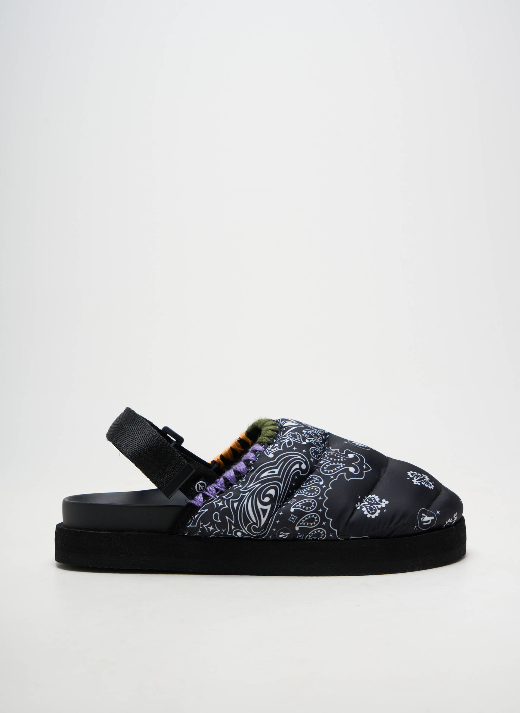 Mules/sabots talon plat jusqu'à 3cm noir ARIZONA LOVE femme