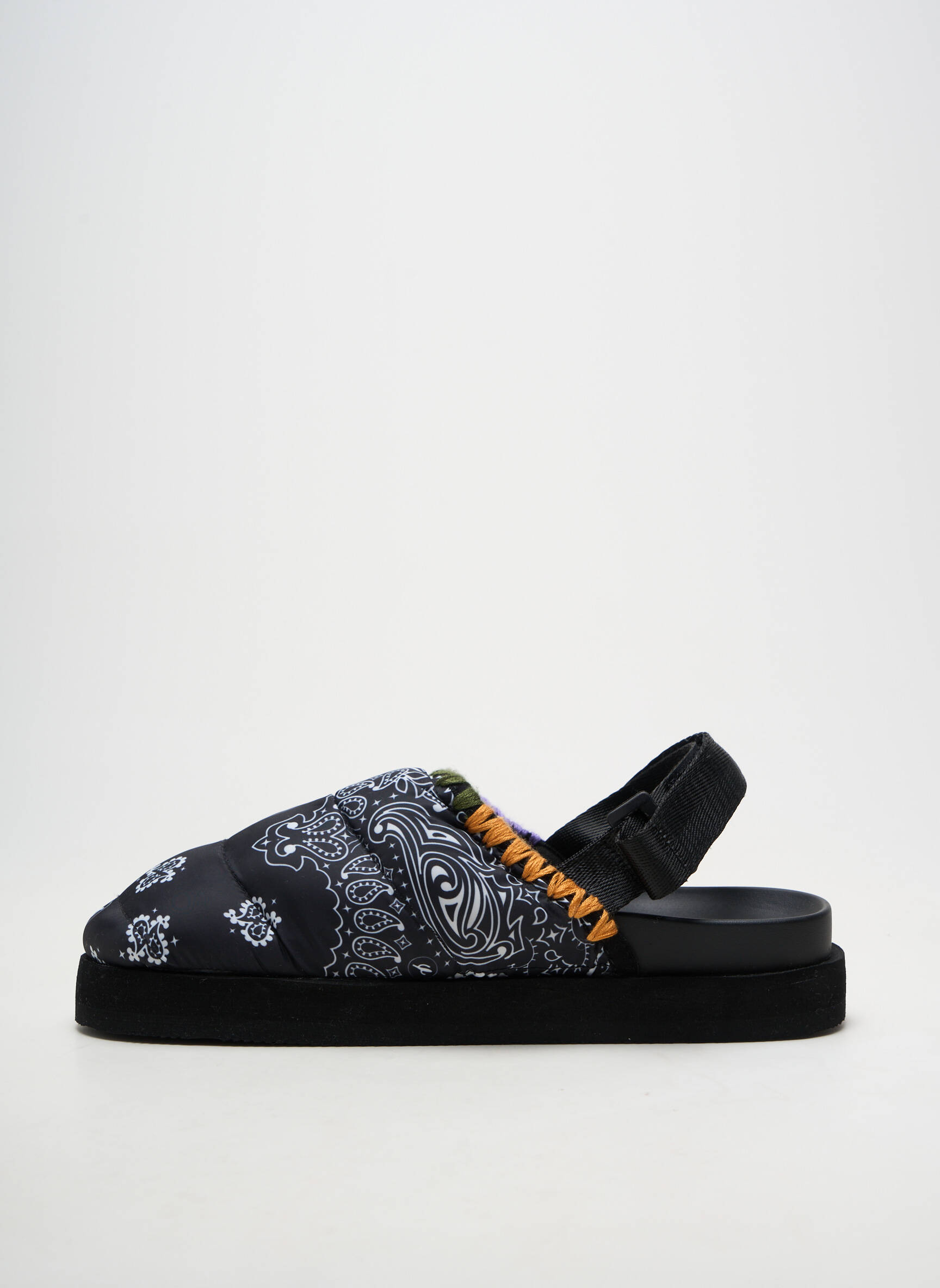 Mules/sabots talon plat jusqu'à 3cm noir ARIZONA LOVE femme