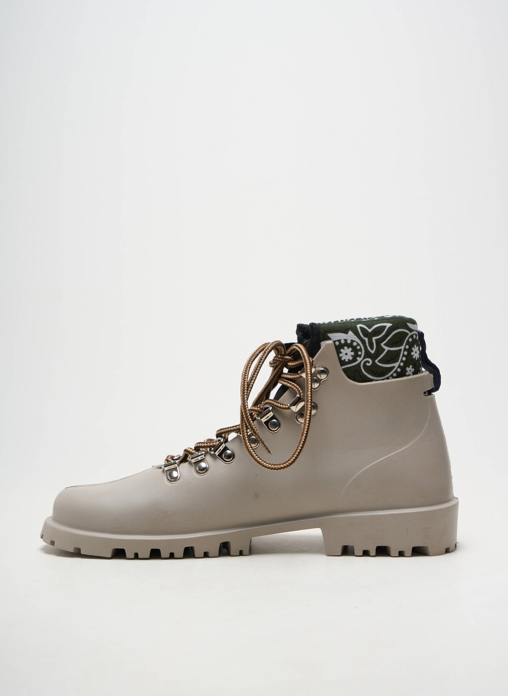 Bottines/boots matière lisse talon plat jusqu'à 3cm gris ARIZONA LOVE femme